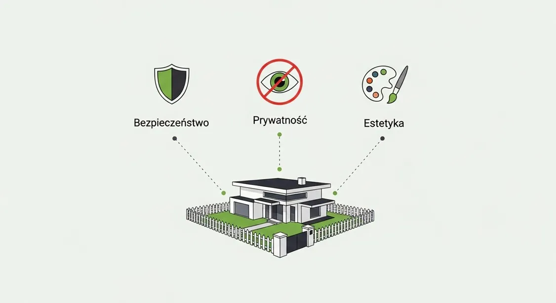 Nowoczesne i klasyczne ogrodzenie domu – bezpieczeństwo, prywatność i estetyka
