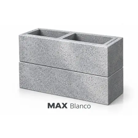 Pustak Kefal Elegant MAX Bianco Półmat 75x20x20