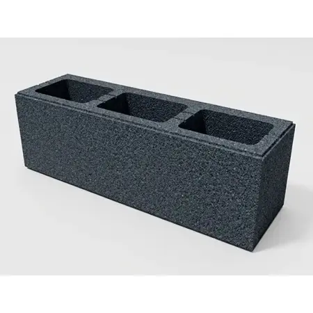Pustak Kefal Elegant MAX Czarny Półmat 75x20x20