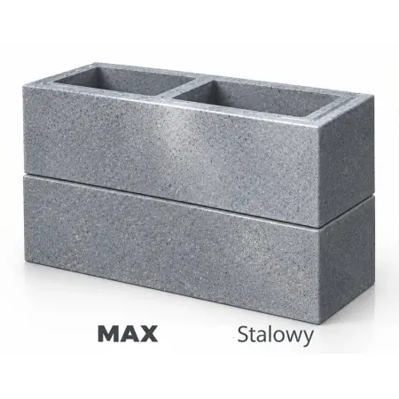 Pustak Kefal Elegant MAX Stalowy 75x20x20