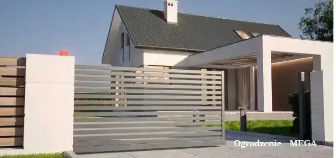 Nowoczesne bloczki i ogrodzenia betonowe JONIEC Roma Mega Białe